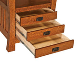 Arts & Crafts Bar Table | Cabinet Detail | Home and Timber