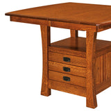 Arts and Crafts Extension Bar Table | Home and Timber