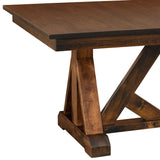 Bailey Trestle Dining Table | Detail Photo | Home and Timber