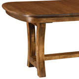 Camp Hill Trestle Dining Table | Detail Photo | Home and Timber