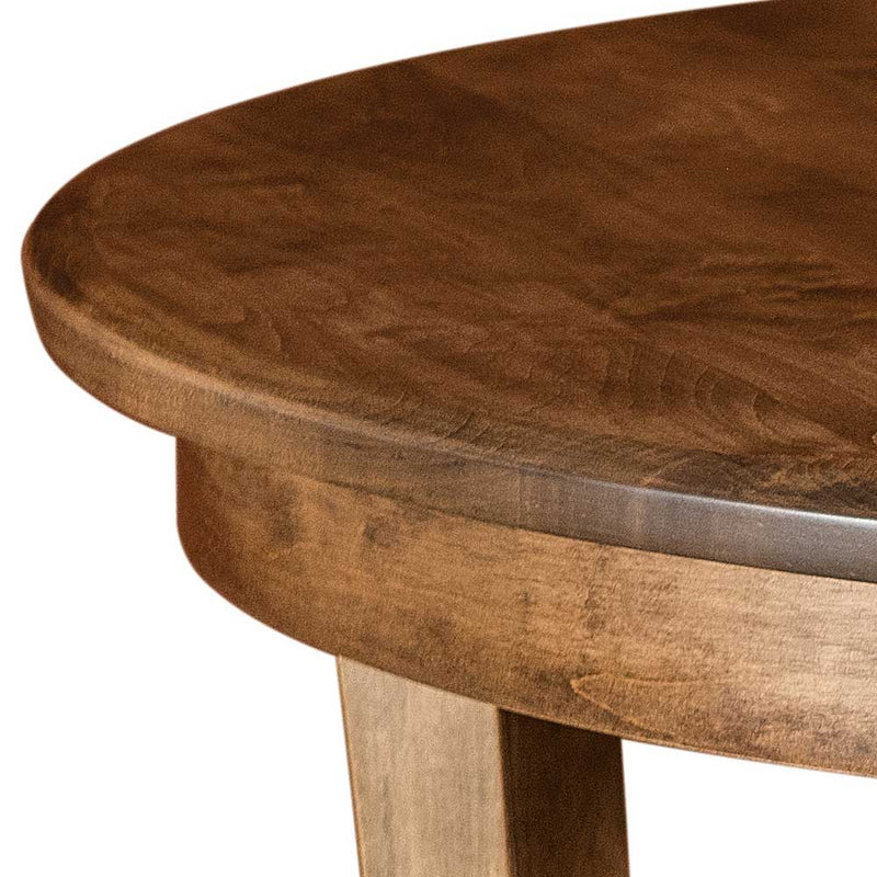 Chalet Leg Table | Table Edge Photo | Home and Timber