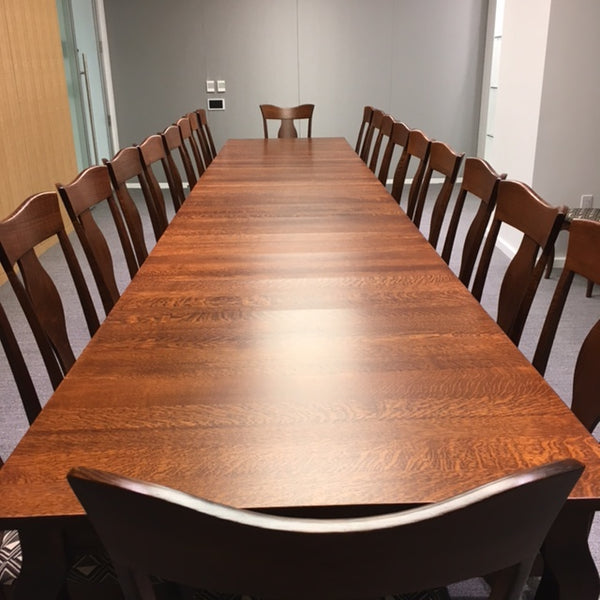 Customer Picture of the Granby Leg Table with the Richland Dining Chair