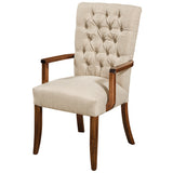 Alana Tufted Arm Chair by Home and Timber