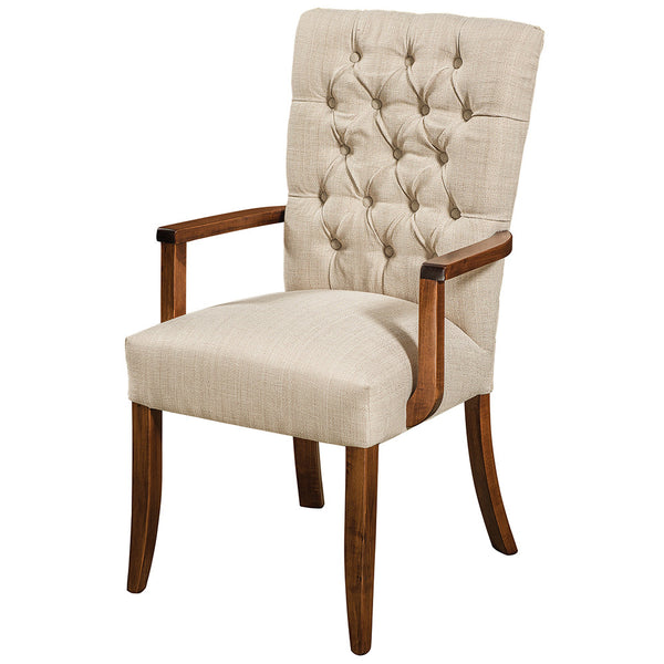 Alana Tufted Arm Chair by Home and Timber