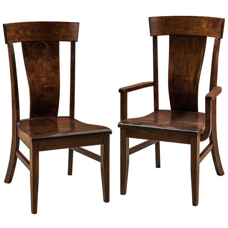 Baldwin Solid Wood Dining Chairs by Home and Timber