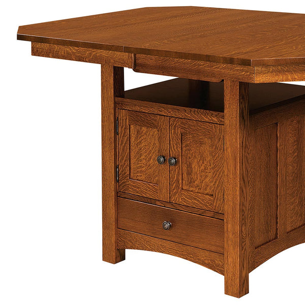 Bassett Cabinet Extension Bar Table | Home and Timber