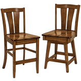 Brawley Solid Wood Bar Chairs by Home and Timber