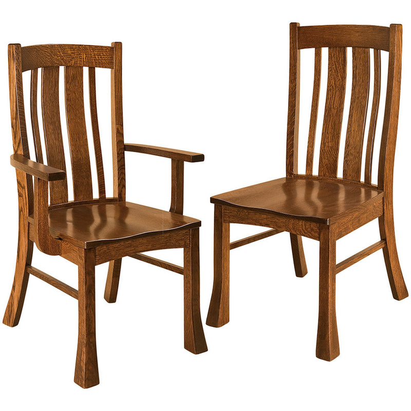 Breckenridge Solid Wood Dining Chairs by Home and Timber