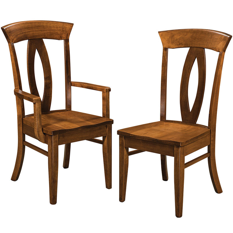 Brookfield Solid Wood Dining Chairs by Home and Timber