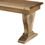 Brooklyn Expandable Dining Bench | Detail Photo | Home and Timber