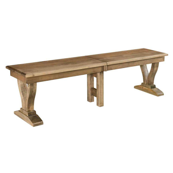 Brooklyn Expandable Dining Bench | Full Photo | Home and Timber