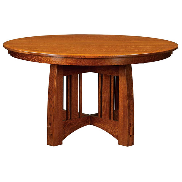 Single Table Stand Single Pedestal Dining Tables | Home and Timber