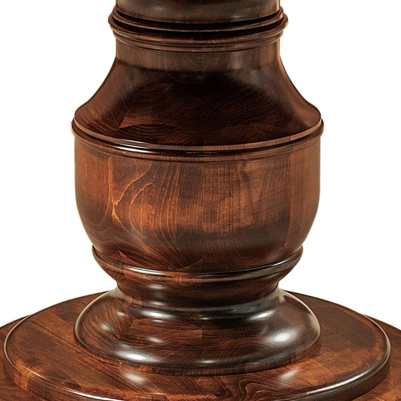 Burlington Single Pedestal | Pedestal Detail | Home and Timber