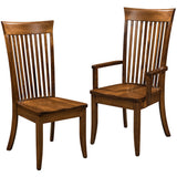 Carlisle Solid Wood Dining Chair by Home and Timber