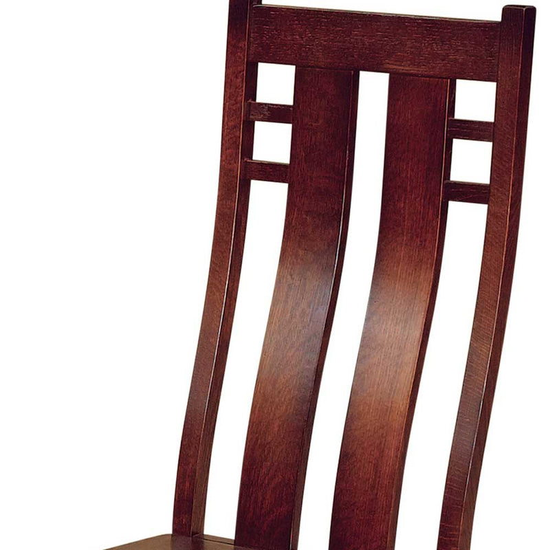 Cascade Dining Chair in Burnished Quarter Sawn White Oak