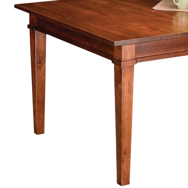 Ethan Leg Table | Cherry with a Michael's Cherry Finish | Home and Timber 