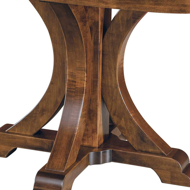 Granite Single Pedestal Table | Pedestal Base Photo | Home and Timber