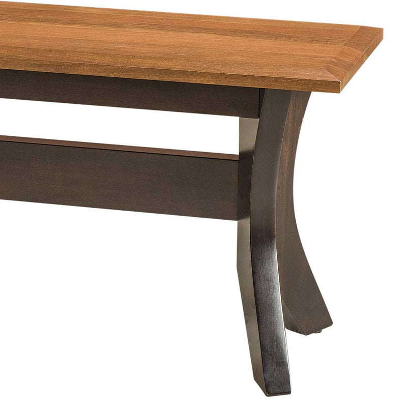 Harper Dining Bench | Detail Photo | Home and Timber