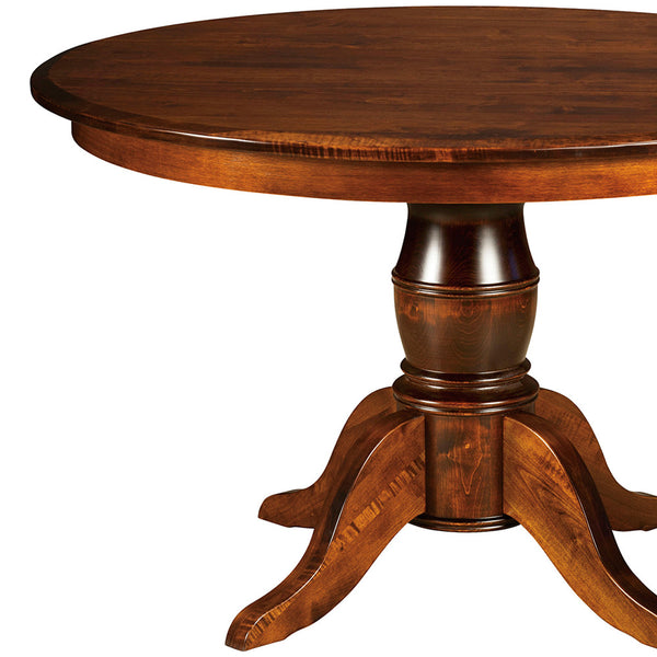 Single Table Stand Single Pedestal Dining Tables | Home and Timber