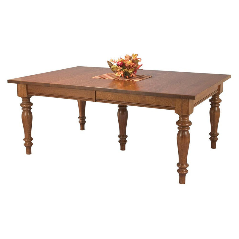 Harvest Leg Table | With Center Leg | Home and Timber