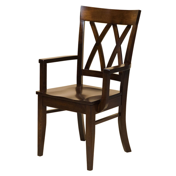 Herrington Arm Dining Chair by Home and Timber