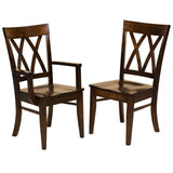 Herrington Solid Wood Dining Chair by Home and Timber