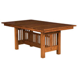 Kingsbury Mission Expandable Trestle Table | Home and Timber