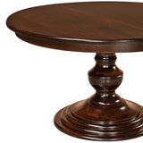 Kingsley Single Pedestal Extension Table | Home and Timber