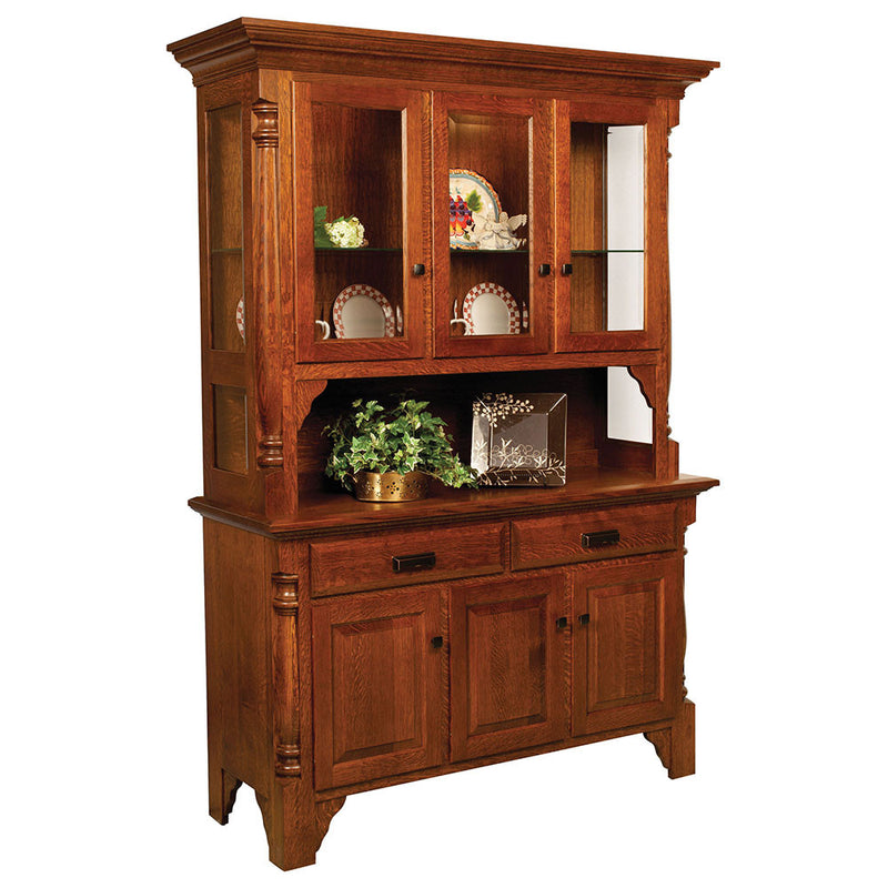 Mattina Solid Wood Hutch by Home and Timber