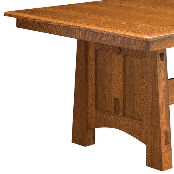 McCoy Trestle Dining Table | Home and Timber