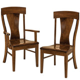 Ramsey Solid Wood Dining Chairs by Home and Timber