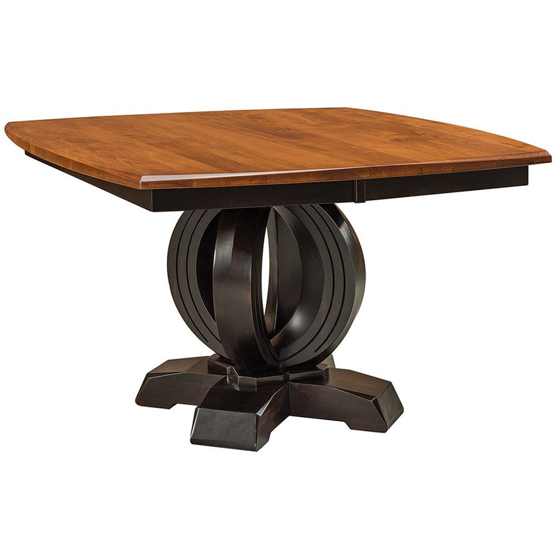 Saratoga Expandable Pedestal Dining Table by Home and Timber 