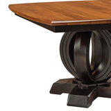 Saratoga Expandable Single Pedestal Table by Home and Timber 