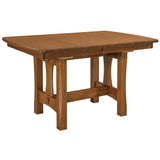 Sheridan Trestle Dining Table by Home and Timber