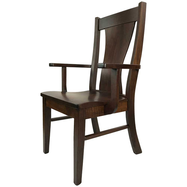 Westin Arm Chair in Walnut with a Tavern Stain